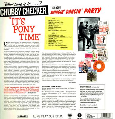 It's Pony Time (Plak) Chubby Checker