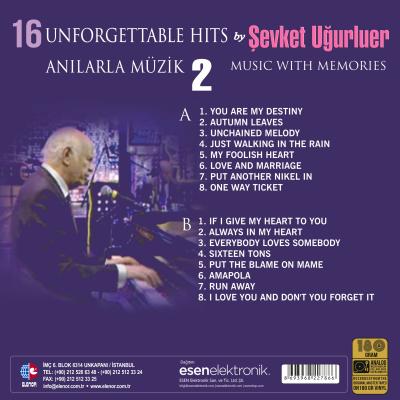 Anılarla Müzik 2 (Plak) Şevket Uğurluer