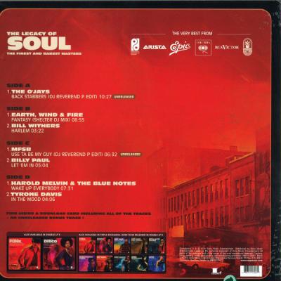 The Legacy of Soul (2 Plak) Çeşitli Sanatçılar