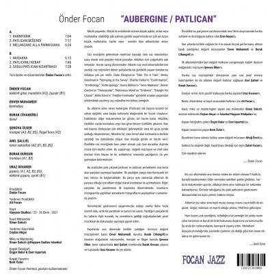Aubergine / Patlıcan (Plak) Önder Focan