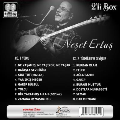 Yolcu / Türküler ve Deyişler ( Box Set 2 CD) Neşet Ertaş