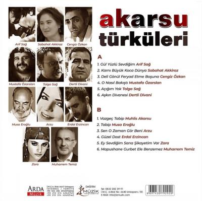 Akarsu Türküleri (Plak) Muhlis Akarsu
