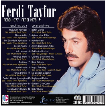 Ferdi 1977 - Ferdi 1978 (2 CD) Ferdi Tayfur