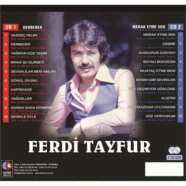Derbeder & Merak Etme Sen (2 CD) Ferdi Tayfur