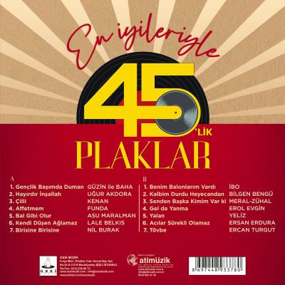En İyileriyle 45'lik Plaklar (Plak) Çeşitli Sanatçılar