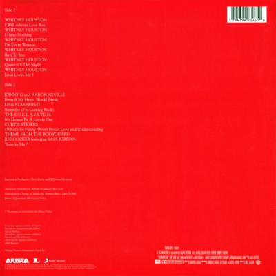 The Bodyguard (Red Vinyl - Plak) Whitney Houston