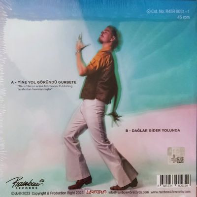 Yine Yol Göründü Gurbete / Dağlar Gider Yolunda (Orange Vinyl - Single