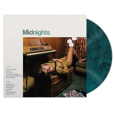Midnights (Jade Green Marbled Vinyl - Plak) Taylor Swift