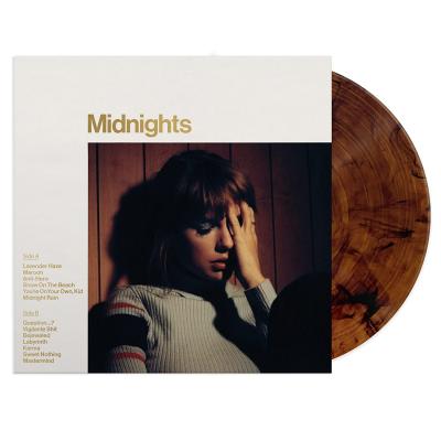 Midnights (Mahogany Marbled Vinyl - Plak)