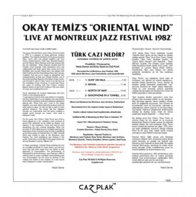 Okay Temiz's Oriental Wind Montreux Jazz Festival 1982 (Plak) Okay Tem