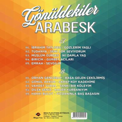 Gönüldekiler Arabesk (Plak) İbrahim Tatlıses