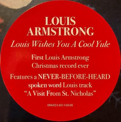 Louis Wishes You A Cool Yule (Red Vinyl - Plak) Louis Armstrong
